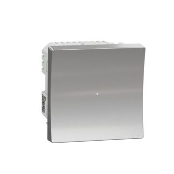 Regulador de intensidad pulsador universal led aluminio