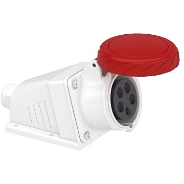 Clavija de pared pk patrika tornillo 16 a ip67 380 v 3p+n+t 50-60 hz