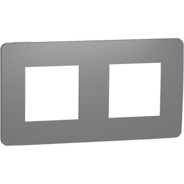 New unica marco 2 elem. studio gris bl