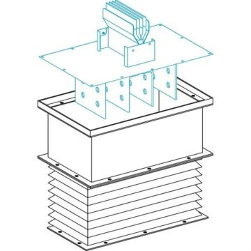 Tapa protección vertical 350mm