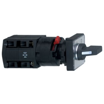Comutador escalonado de leva - 2 pólos - 60° - 10 a - para ø 16 o 22 mm