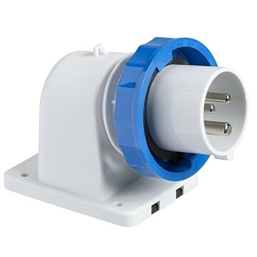Pratika industrial plug - 32 a - 2p + e - 200...250 v ac - ip67