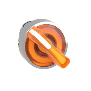 Cabeza selector luminoso naranja 2  posiciones retorno rn izquierda