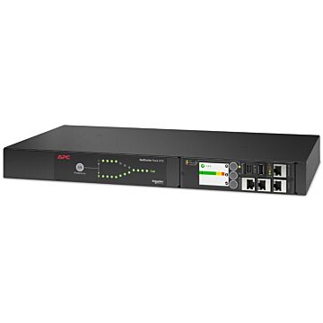 Rack ats, 230v, 16a, c20 in, (8) c13 (1) c19 out