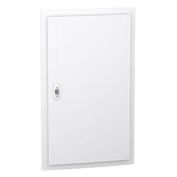 Envolvente modular, prismaset xs, 18 módulos 4 filas, empotrar, puerta blanca