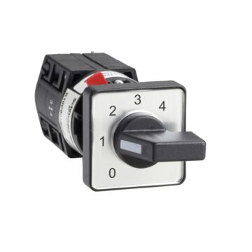 Conmutador selector 4 posiciones con cero