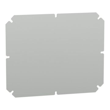 Insulating mounting plate, thickness 25 mm, for boxes of h275w225 mm
