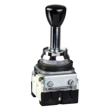 Controlador de joystick completo - ø30 - 2 direcciones - 2 c/o por dirección