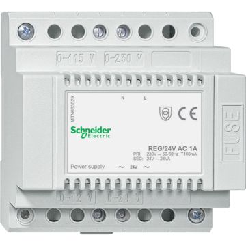Fuente de alimentación carril din 24 v ac 1 a