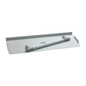Horizontal keyboard shelf 500x195.7 mm. for spacial s3cm hmi encl.ral7035