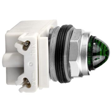 Sinalizador ø 30 - verde - incy escente ba 9s - 230 v ca - ip66