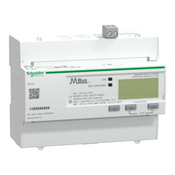 Contador kwh trifásico 125a mbus mid