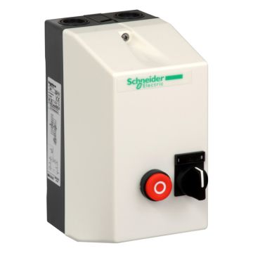 Discontactor inversor em caixa - tesys le2d - 9a - bobina 400 vca sem relé