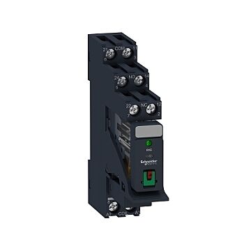 Relé rxg con ltb + led y zócalo,2nanc 10a 24vac con varistor