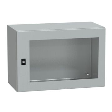 Armario crn con puerta transparente 400x600x300mm