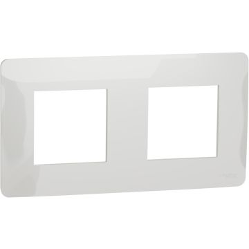 New unica  studio - marco 2 elementos - blanco polar