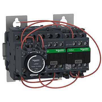 Tesys d - star delta starter - 3 x 3p (3 no) - 32 a - 24 v ac coil