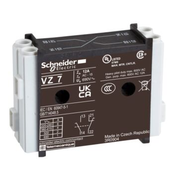 Bloque 2 contactor.aux. vario na+nc