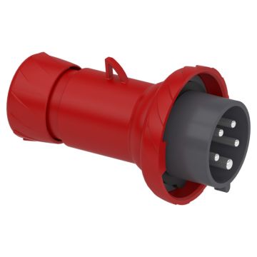 Ficha conex. tornillo 16a 3pnt 380v ip67