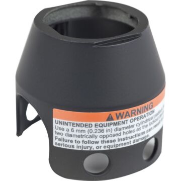 Harmony xb4 - guarda proteccion negro par trigger 40mm