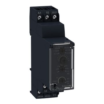 Zelio time - multifunción timer relay - 12..240 v ac / dc - 2 c / o