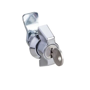Triangular male lock insert 8mm for spacial s3x enclosure, 100% stainless steel