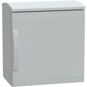 Armario de poliéster, panelset plat, con tejadillo ventilado500x500x320 ip44.