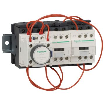 Tesys d - star delta starter - 3 x 3p (3 no) - 18 a - 24 v ac coil