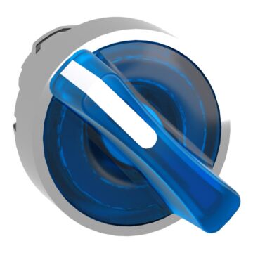 Harmony xb4 - cabeza selector luminoso  2 posiciones   azul