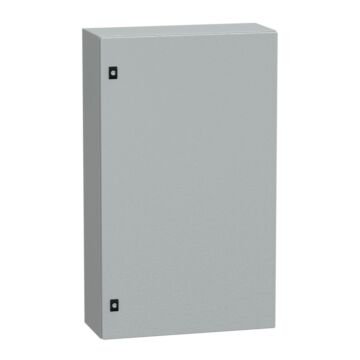 Spacial crn con puerta ciega sin placa de montaje alt1000xanch600xprof250; ip66; ik10; ral7035