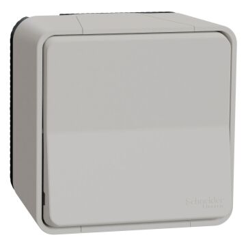 Mureva styl - conmutador - superficie - ip55 - blanco