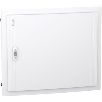 Envolvente modular, prismaset xs, 24 módulos 2 filas, empotrar, puerta blanca