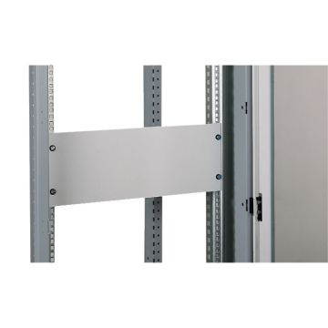 Caratula 19" ciega metálica 6u r7035