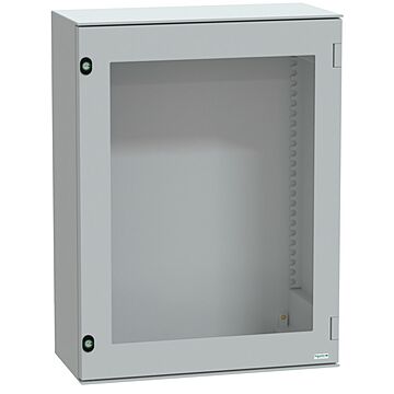 Armario mural aislante de poliéster panelset plm. dimensiones 847x636x300 puerta acristalada