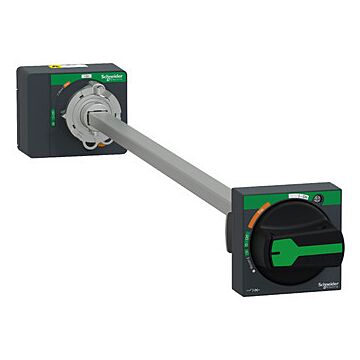 Mando rotativo prolongado para compact nsxm negro ip54