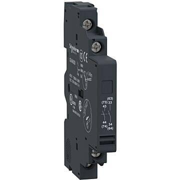 Bloque de contactos complementario, marco de tesys deca 2/3, 2 na, lateral, para gv2/gv3 (excepto gv3me)