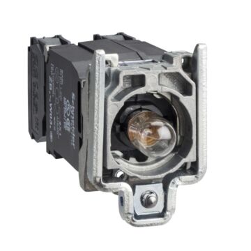 Cuerpo pulsador  luminoso transformador 120vca 1na+1nc