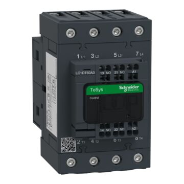 Contactor tesys d - 4p(4 na) - ac-1 - <= 440 v 60 a - 230 v ca 50/60 hz bobina