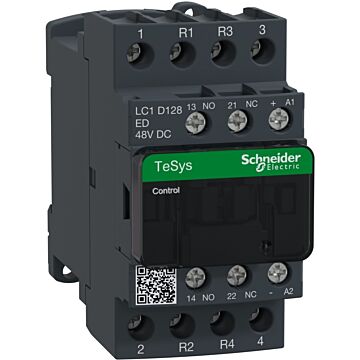 Contactor tesys d - 4p(2 na + 2 nf) - ac-1 - <= 440 v 25 a - 48 v cc bobina