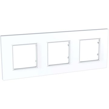 Marco 3 elementos serie única quadro blanco polar