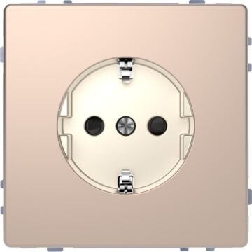 Schuko completo d-life champagne