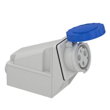 Toma de superficie 63 a 2 polos t 200-250 v ip67