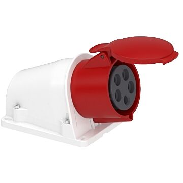 Toma de pared pk patrika fast 32 a ip44 380 v 3p+n+t 50-60 hz