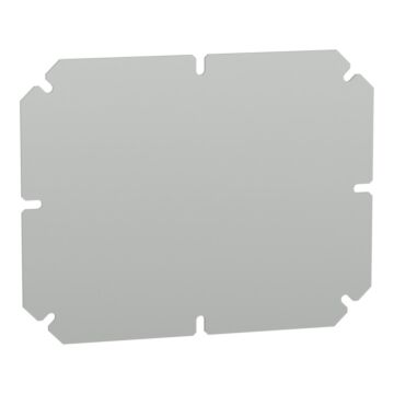 Insulating mounting plate, thickness 25 mm, for boxes of h225w175 mm