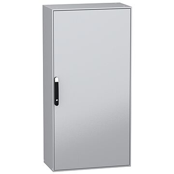 Armario compacto de acero panelset sm, con placa de montaje 1600x800x400