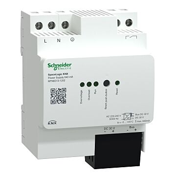 Knx - fuente alimentacion spacelogic knx carril din 640ma