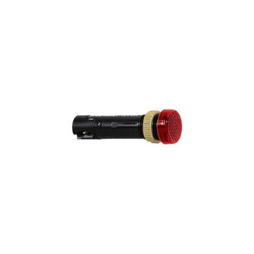 Luz piloto ø12 - ip40/ip65 - rojo - led cubierto incluido - 24v - lugs
