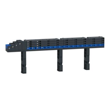 Repartidor para aparamenta modular, linergy fm, 4p, 80a, 24m, 44 conexiones