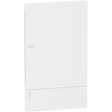 Resi9 mp - caja de distribución - empotrar - 3 filas - 36 mód.- puerta blanca