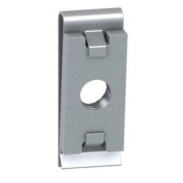 Set of 100 slinding nuts - m6